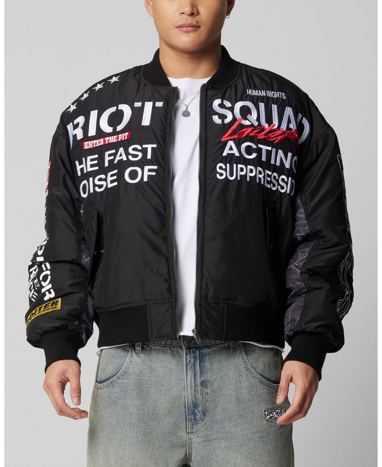 Men's Riot Squad Bomber Jacket