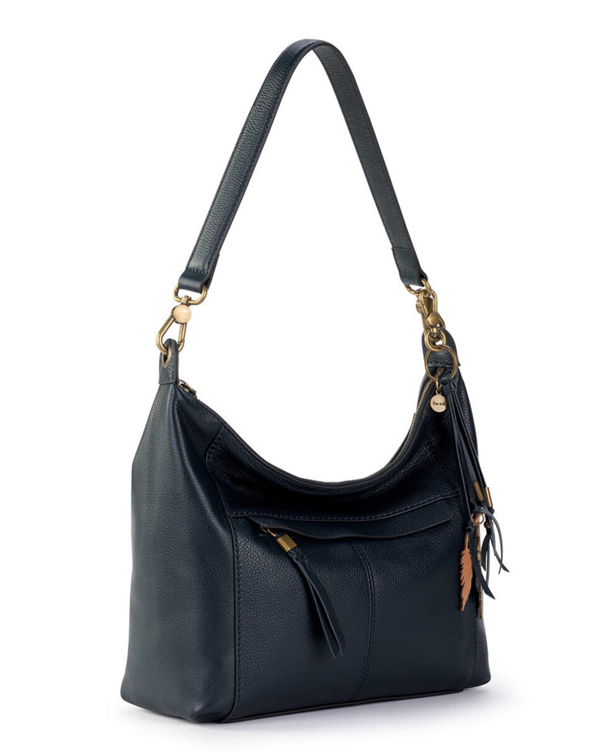 The Sak Alameda Leather Medium Hobo Bag In Blue