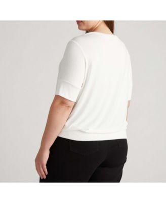 Women's Liquid Jersey Rib Hem Tee