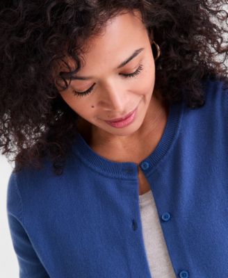 Women's Button-Down Long-Sleeve Cardigan