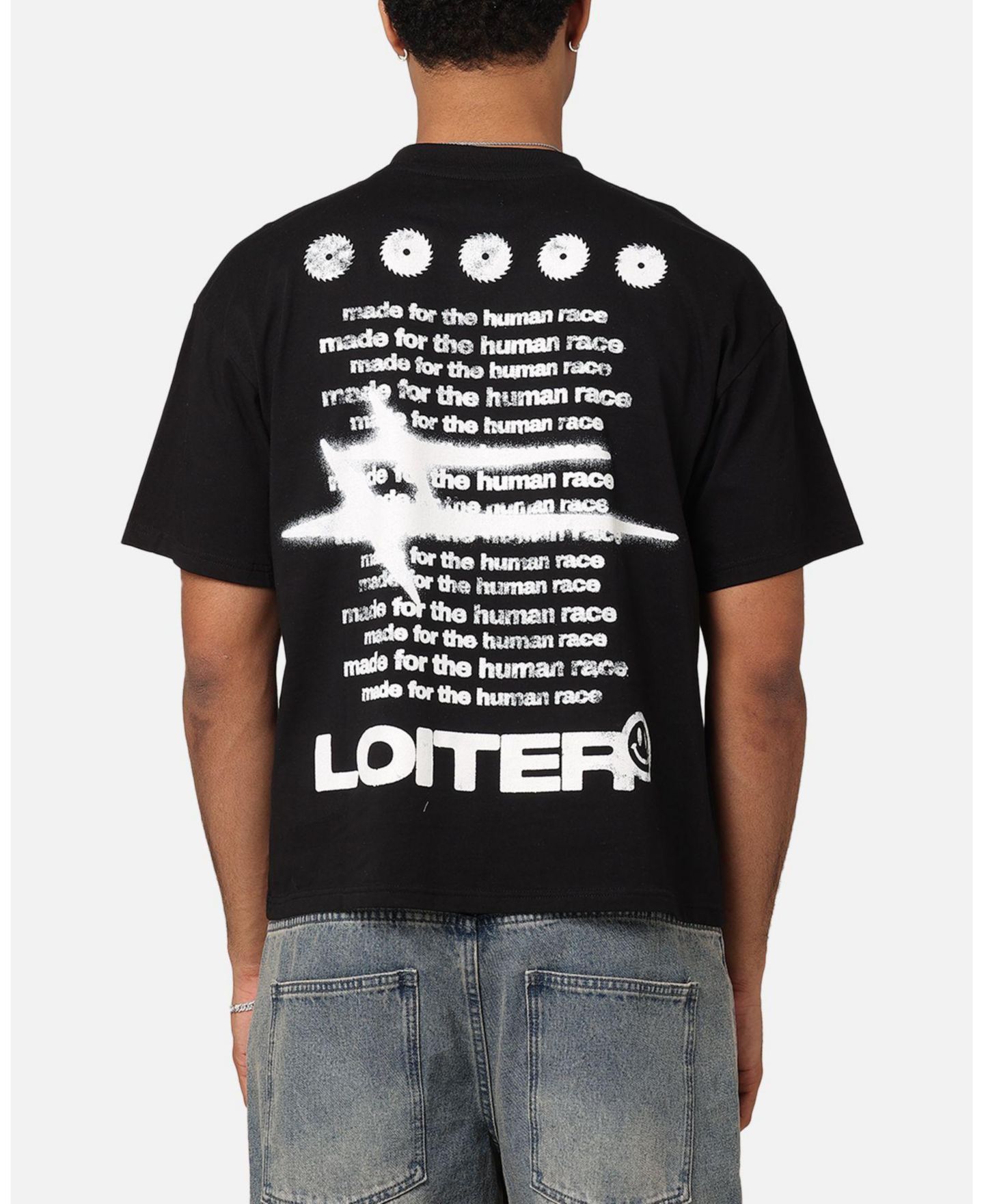 Мужская футболка Loiter Eyes Cant Lie Tee, цвет: Чёрный — фото 2