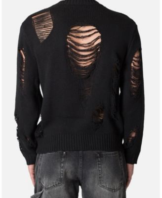 Men's Distressed Sweater