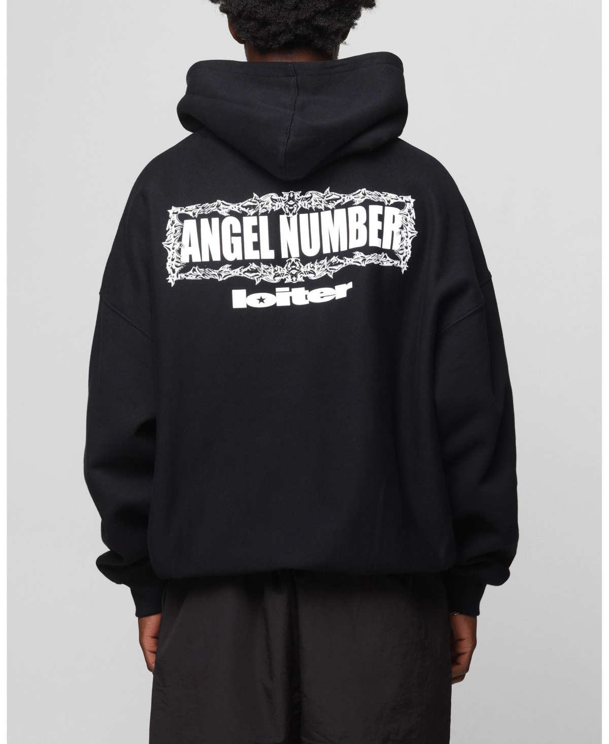 Loiter Men's Angel Number Hood
