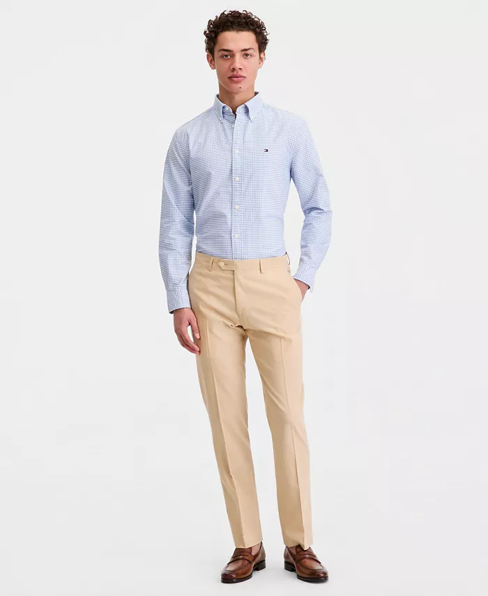 Men's Modern-Fit Linen Pants