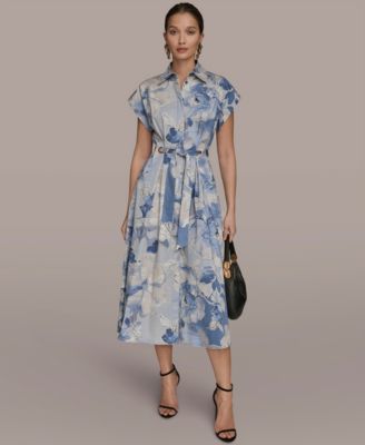 Women's Collared Short-Sleeve Dress