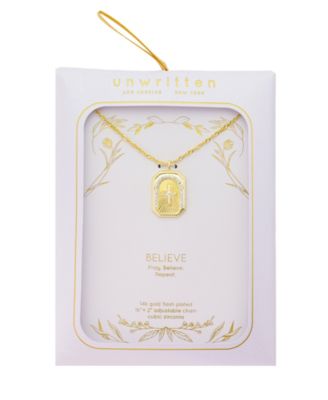 Cubic Zirconia Cross Square Design Twist Chain Necklace