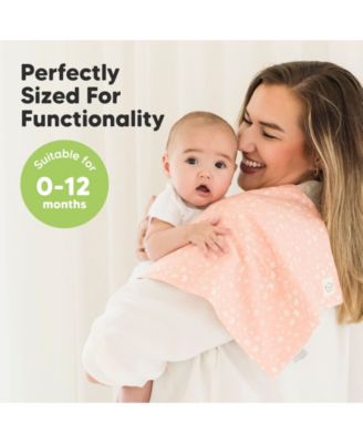 6pk Shea Baby Burp Cloths for Baby Boys and Girls, Burping Cloths for Babies, Newborn