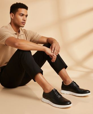 Men's Barnes Ave Hands-Free Slip On Technology Lightweight Leather Oxfords