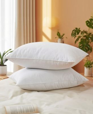 Medium Firm Feather 2-Pack Pillows, Standard