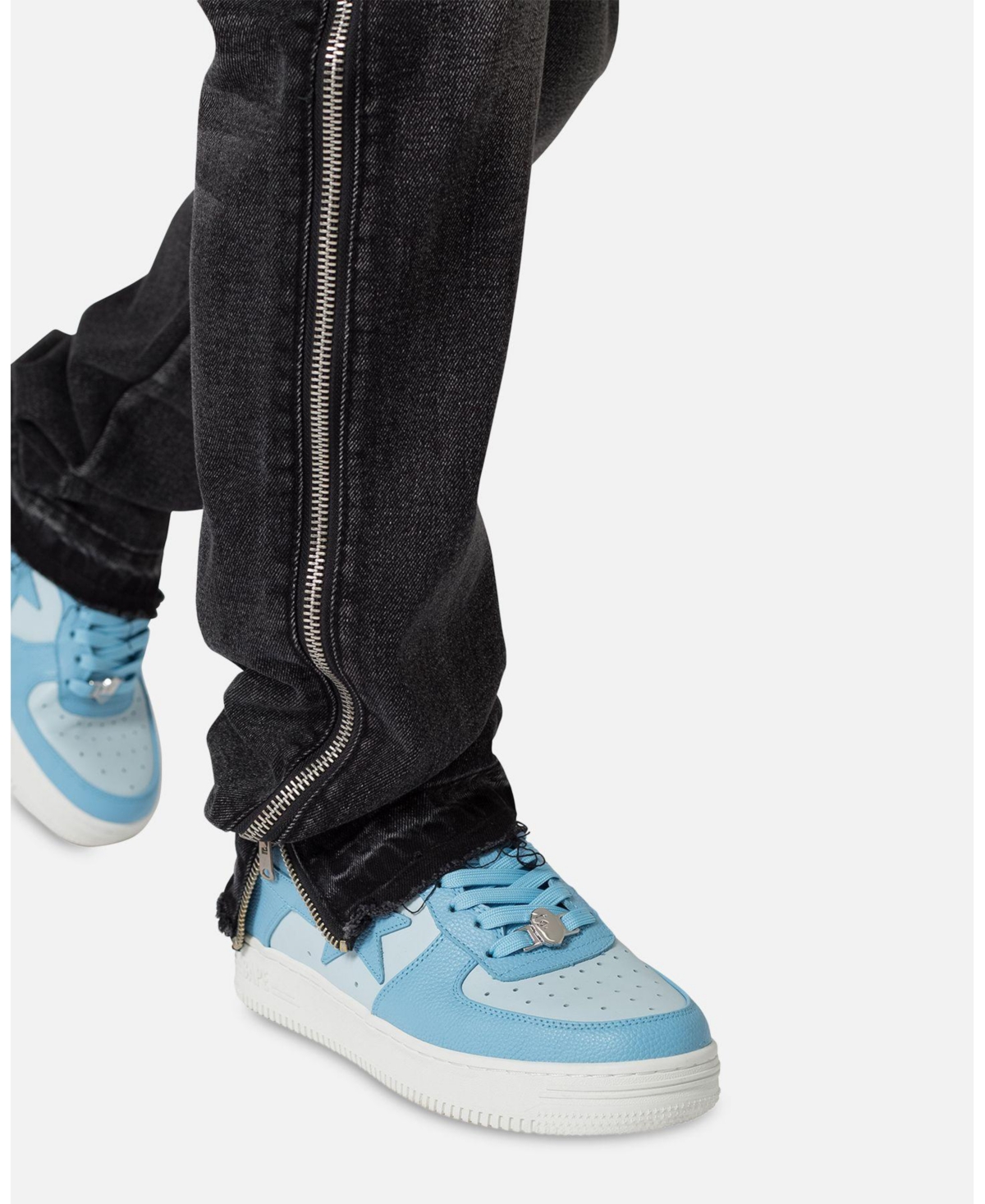 mnml Men's D558 Straight Stripe Denim