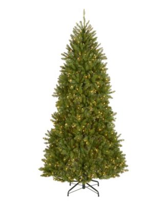 7' Dunhill Fir Hinged Tree with 700 Clear Lights