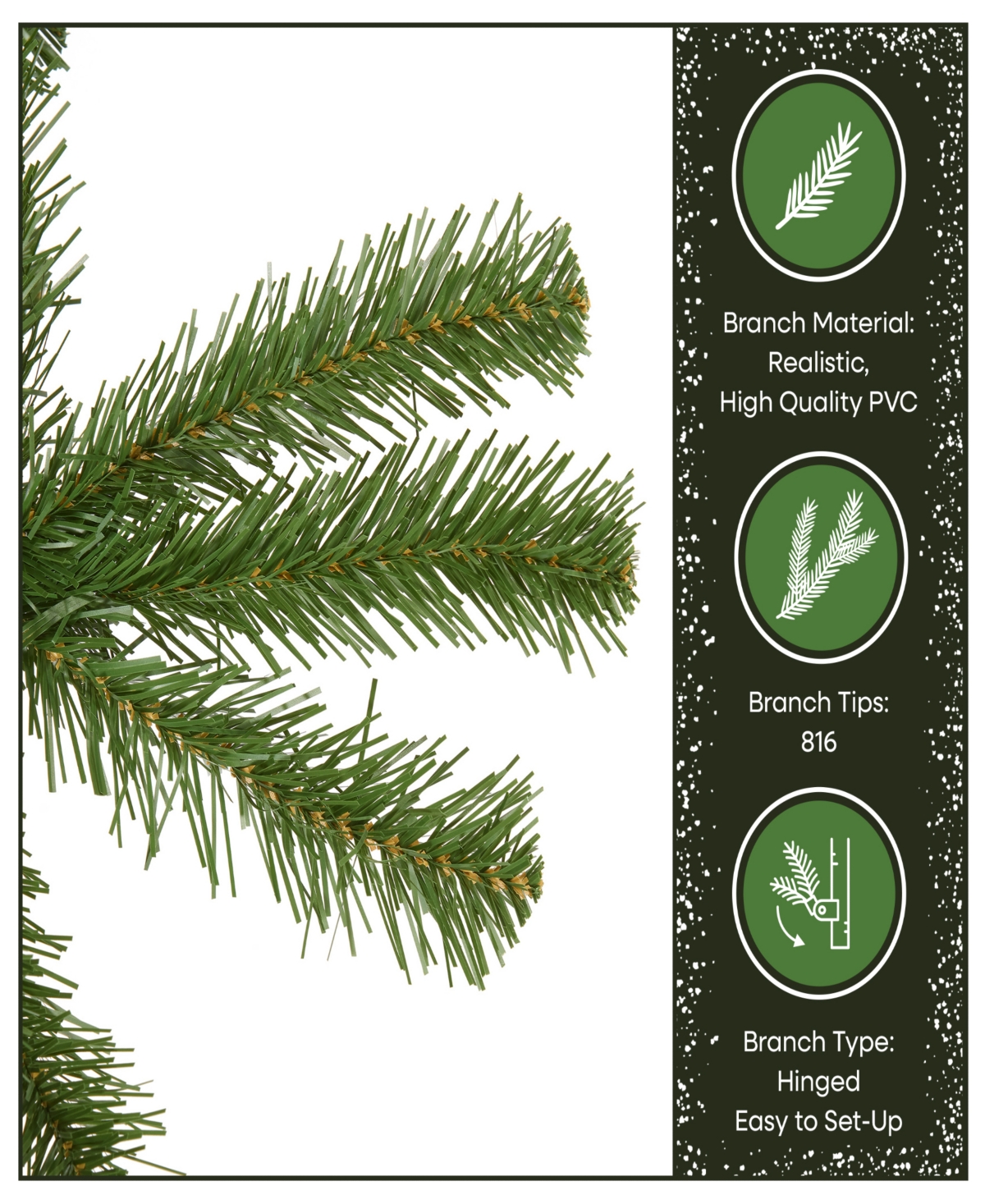 National Tree Company 6.5' North Valley Spruce Tree