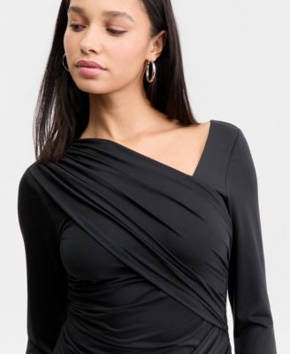 Women's Draped Maxi Dress, Macy's Exclusive