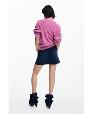 Women's Embroidered knit sweater