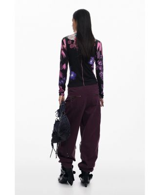 Women's Mirror flowers T-shirt