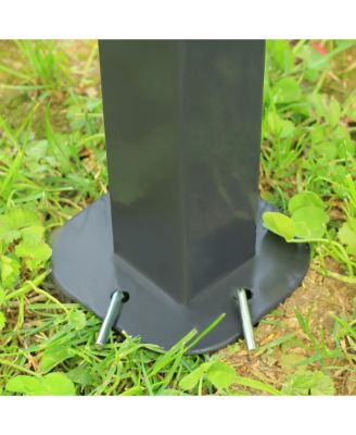 10'x13' Outdoor Canopy 2-Tier Top Gazebo BBQ Party Tent,