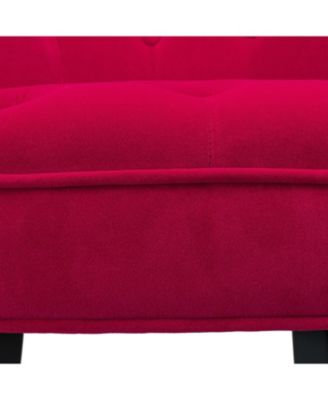 Upholstered Paolino Accent Chair with Button-tufted Back