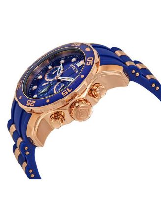 Men's 18197 Pro Diver Quartz Chronograph Blue Dial Watch