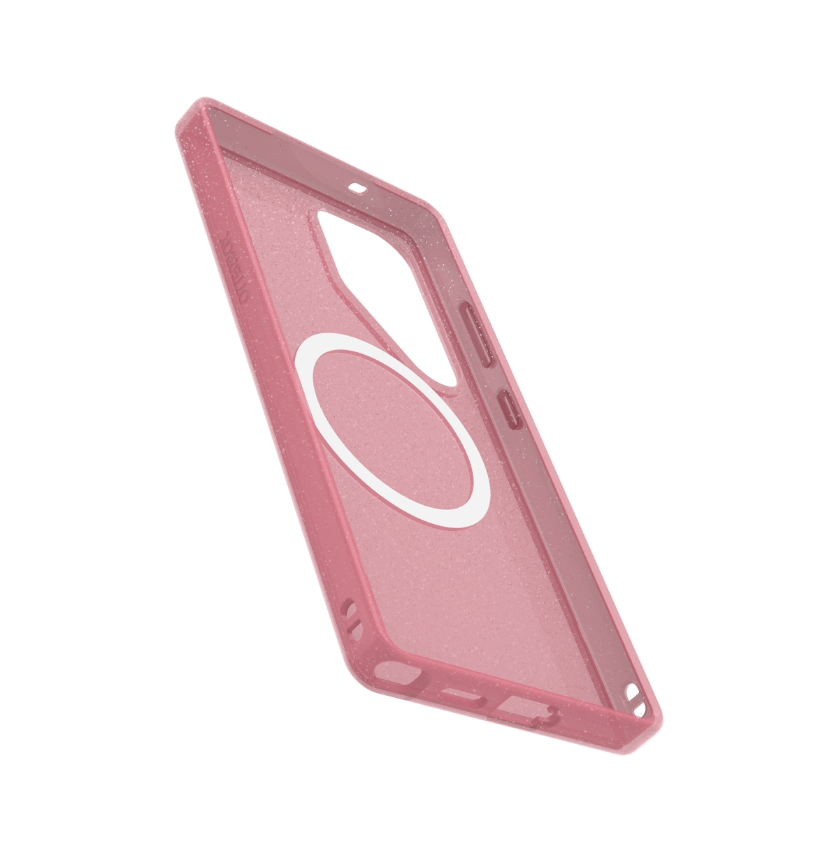 OtterBox Symmetry Clear Magnetic Case for Samsung Galaxy S 2025 Large-Brown