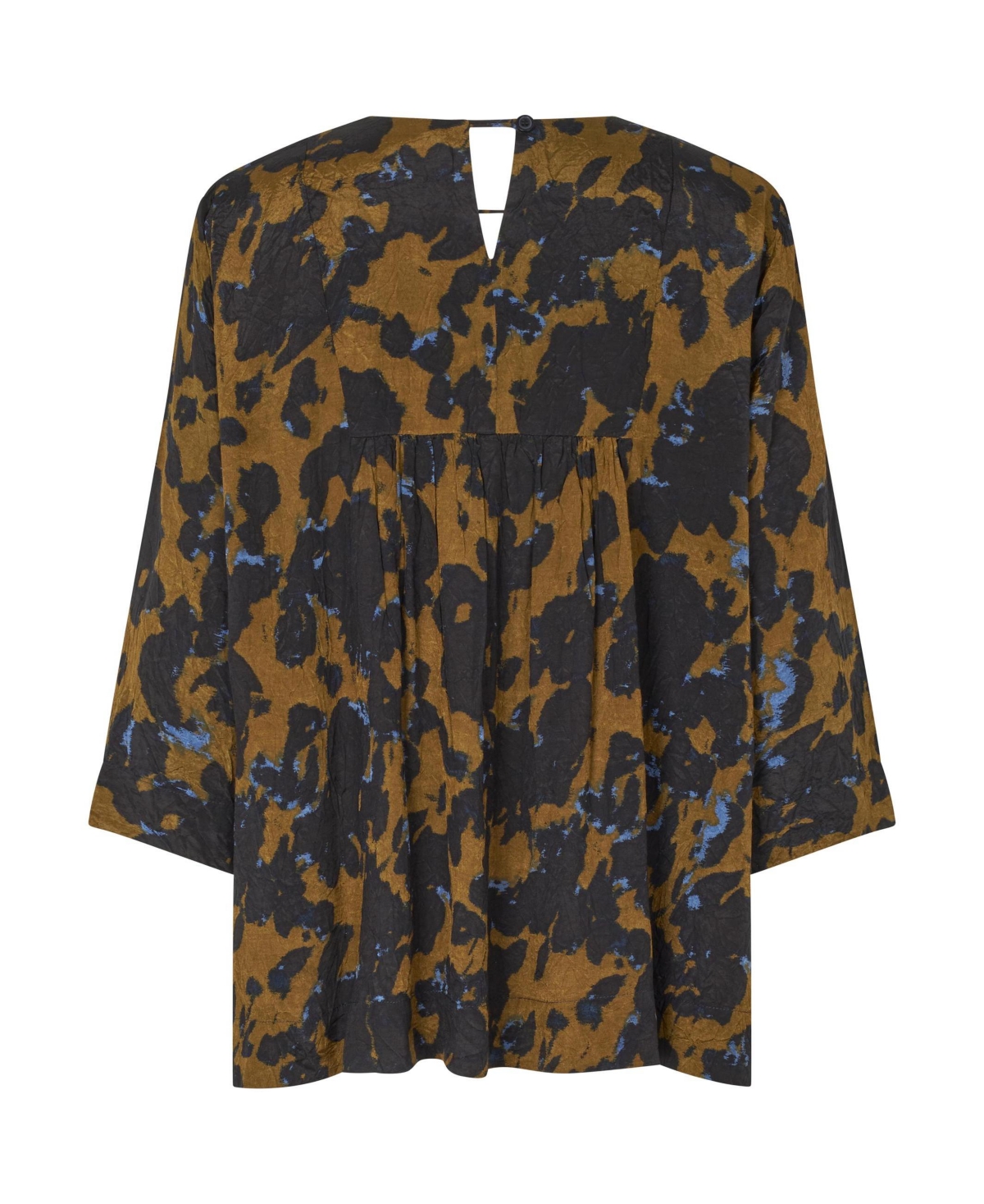 Masai Copenhagen Women's MaDurion 3/4 Sleeve Draped Blouse