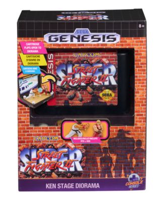 Console Heroes SEGA Street Fighter II Cartridge Diorama Playset