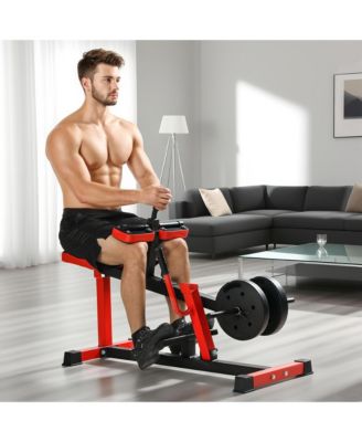 Seated Calf Raise Thighs Lower Leg Exercise Machine for Home Gym,