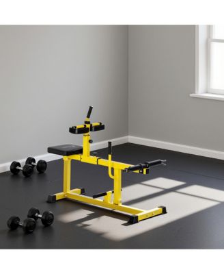 Seated Calf Raise Thighs Lower Leg Exercise Machine for Home Gym,