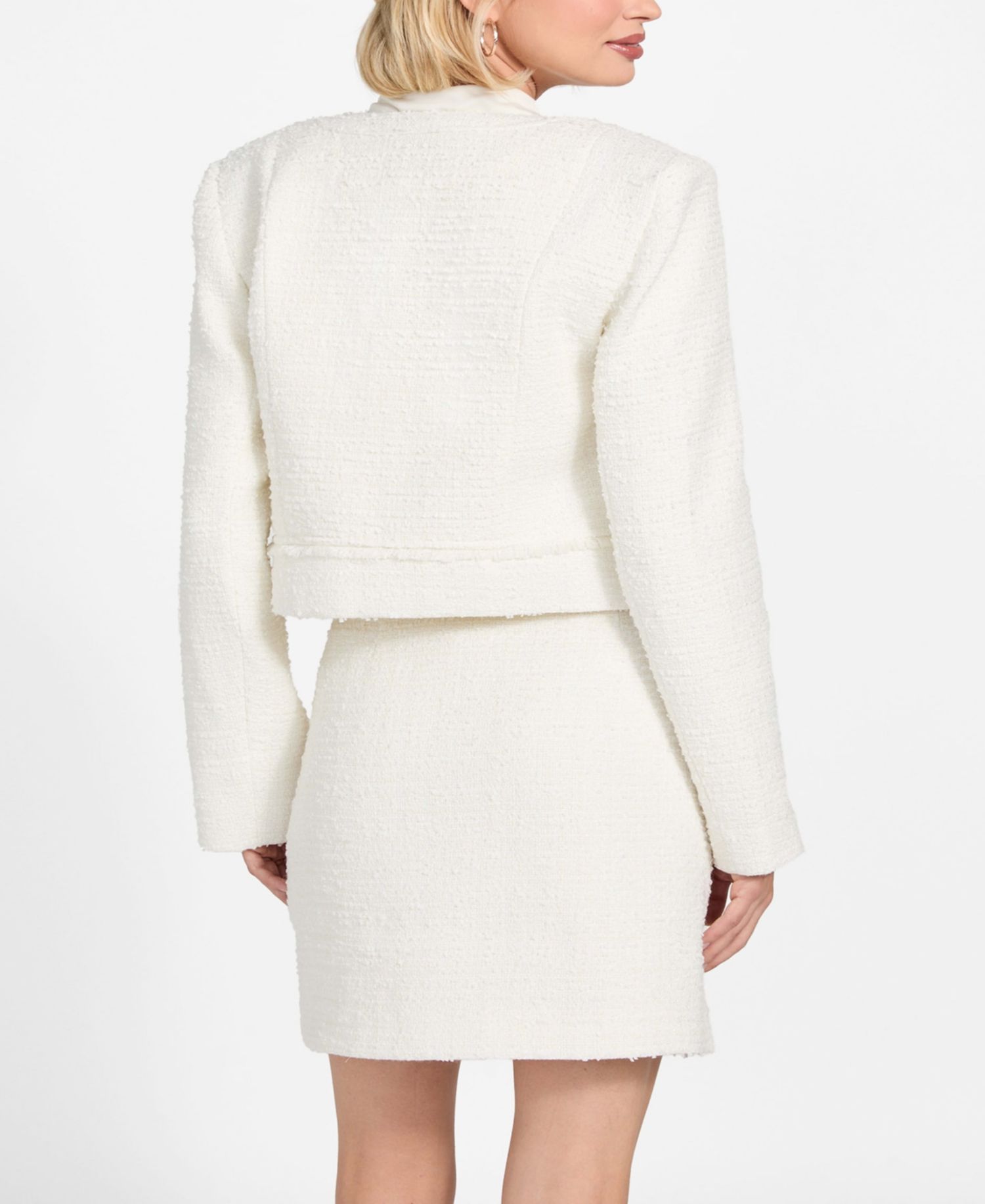Women's Clotilde Tweed Cropped Jacket