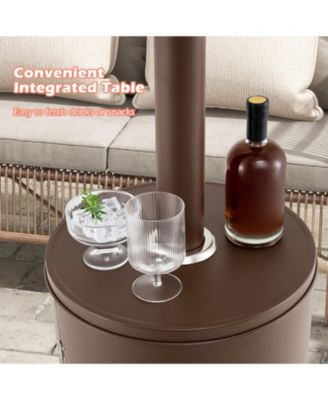 50000 BTU Propane Patio Heater with Round Table Design