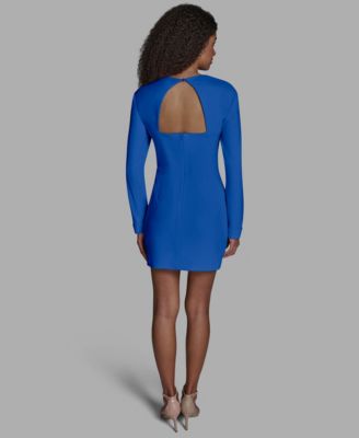 Women's Square Neck Corset A-Line Dress