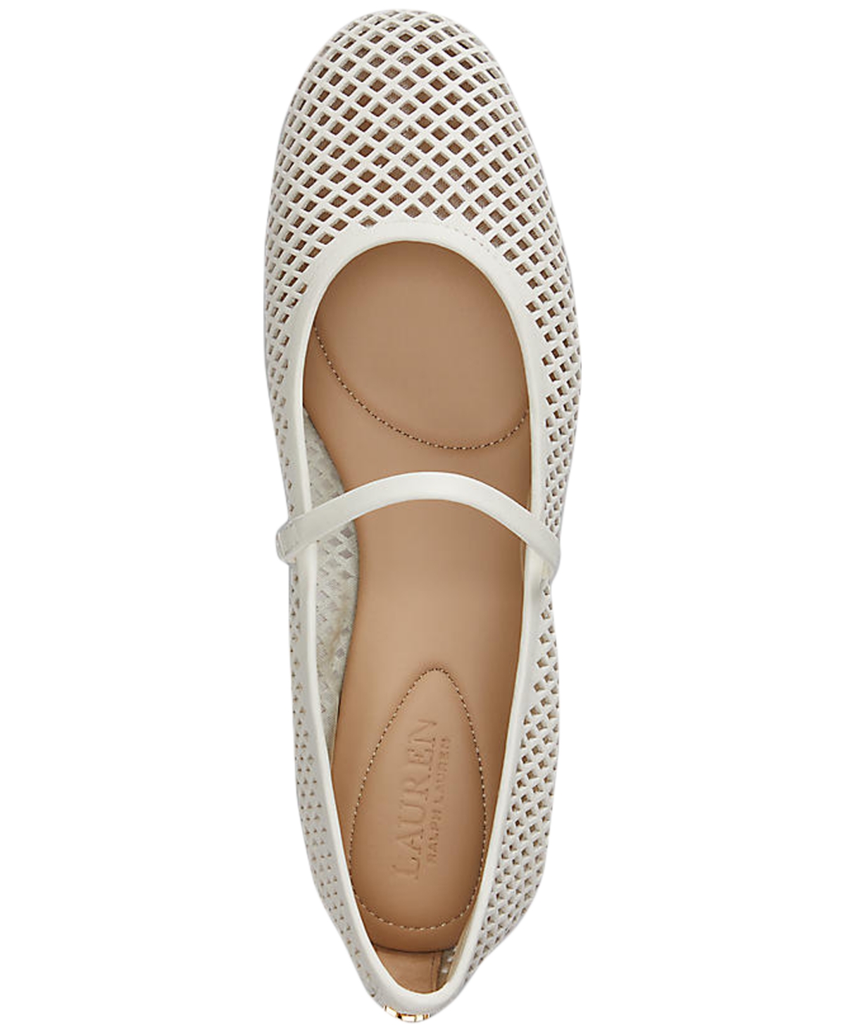Lauren Ralph Women's Jayna Mary Jane Flat