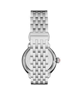 Regalia Women s 40mm Quartz Dress Watch – White Mother-of-Pearl Dial Crystal Bezel Stainless Steel Bracelet