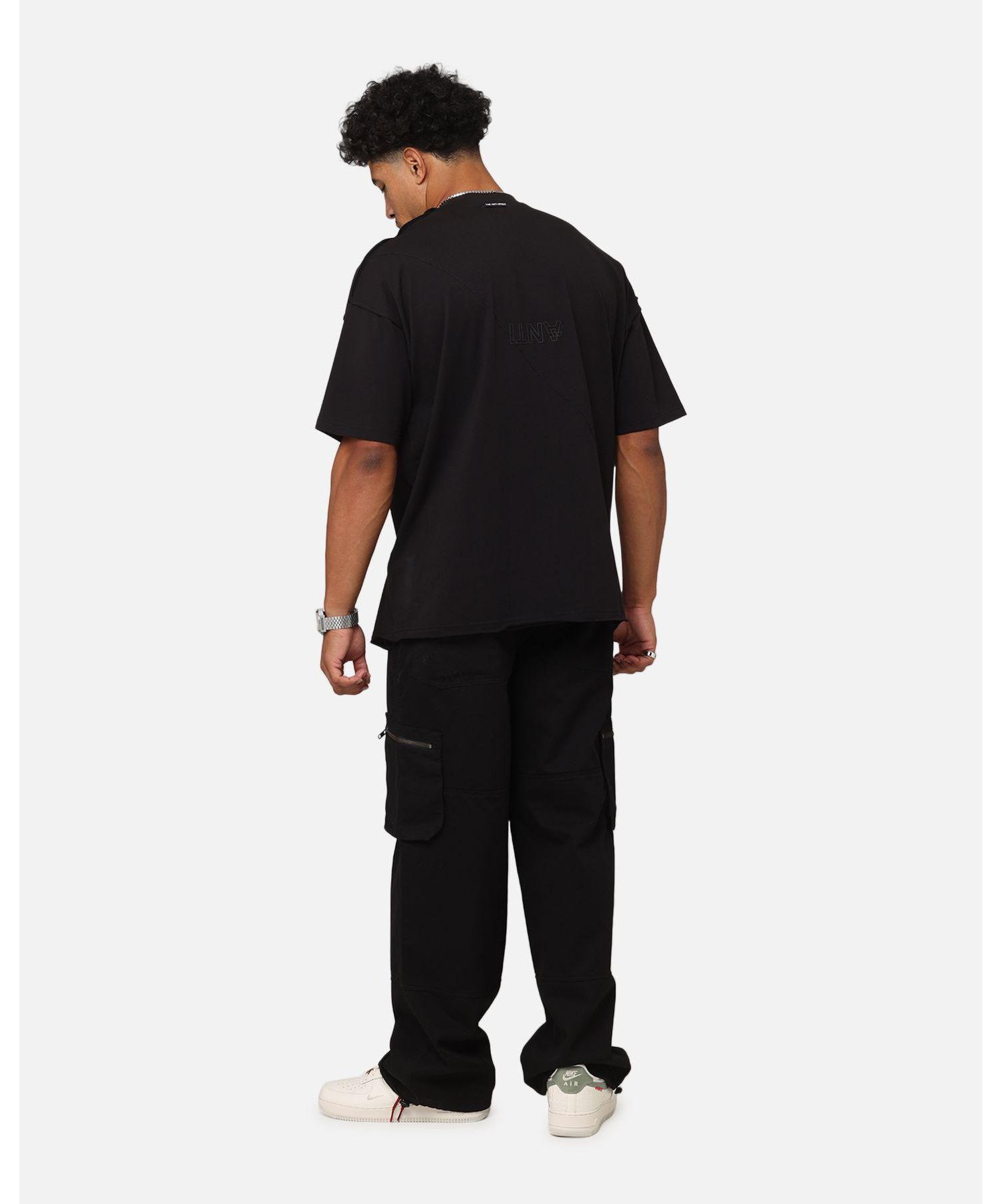 Men's Xy Aesthetic Non Seam T-Shirt - Black S