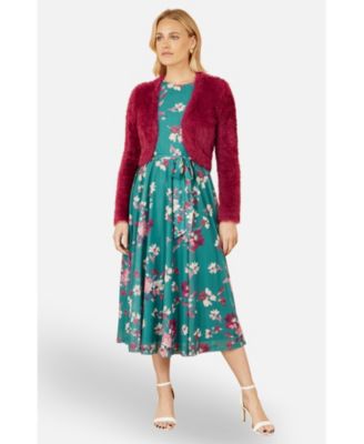 Women's Eyelash Knit Bolero