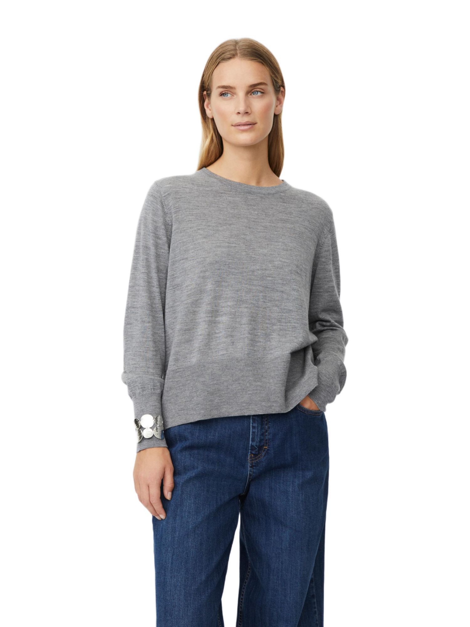 Women's Fynelle Long Sleeve Round Neck Sweater