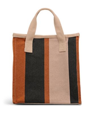 Stripe Small Open Top Grab Bag