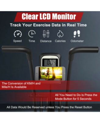 Upright Air Bike with Unlimited Resistance