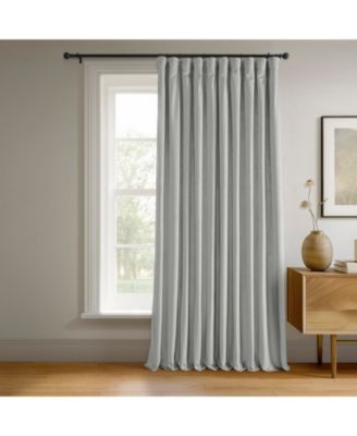 Signature Extra Wide Velvet Blackout Curtain