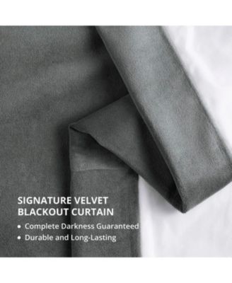 Signature Velvet Blackout Curtain