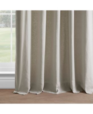 French Linen Room Darkening Curtain