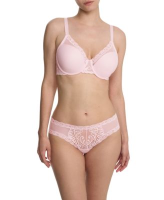 Women's Feathers Full Figure Contour Underwire Bra 741299