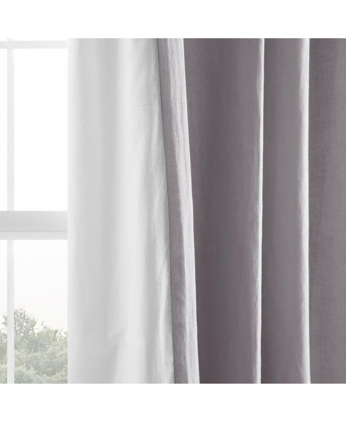 Half Price Drapes French Linen Room Darkening Curtain