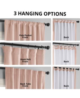 Signature Velvet Blackout Curtain