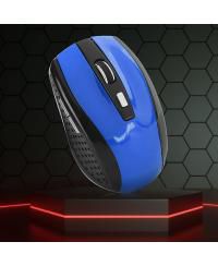 Wireless Mouse with USB Mini Receiver, 2.4GHz Ergonomic Optical Mouse, 1600DPI Computer Mouse for Laptop PC Notebook