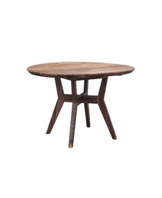 Urban Solid Sheesham Wood Dining Table, Brown