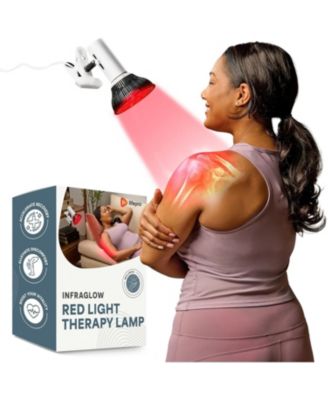 InfraGlow NIR & Red Light Therapy Lamp with 18 LEDs – Infrared Therapy for Pain Relief, Skin Wellness, and Recovery
