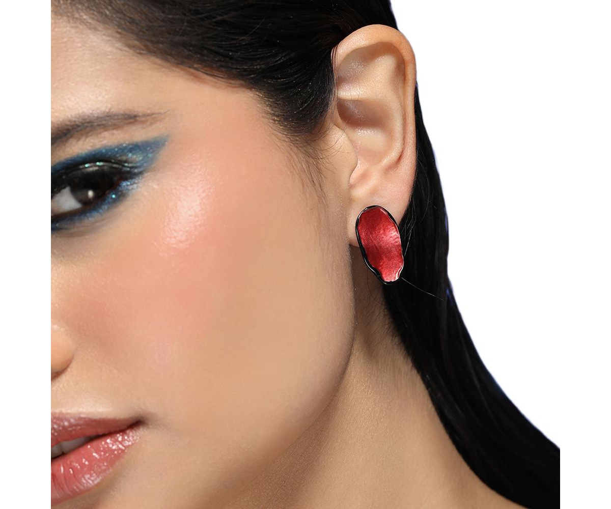 Sohi Women's The Wilderness Drop Earrings - Emerald