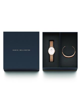 Daniel Wellington - Women's Analog Rose Gold-Tone Stainless Steel Watch Box Set 32mm