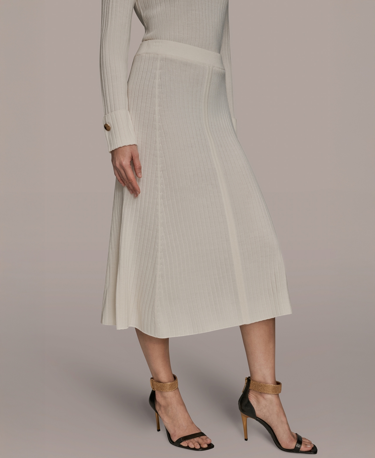Donna Karan New York Women's Seaming Sweater Skirt