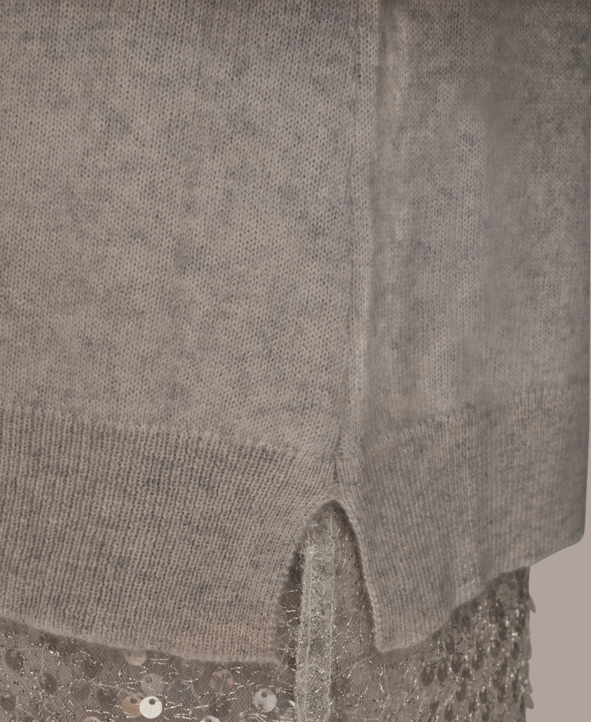 Donna Karan New York Women's Short-Sleeve Mock Neck Sweater